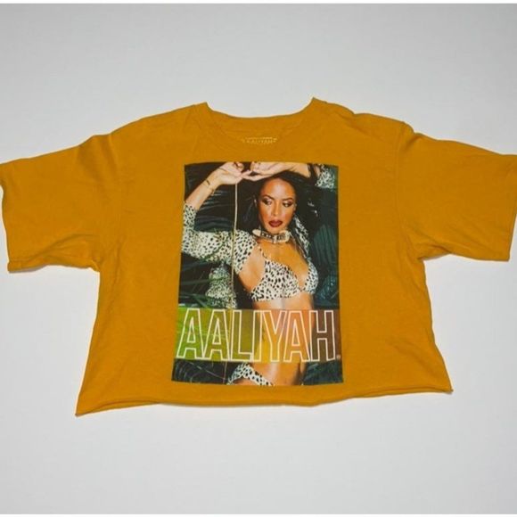 womens cropped aaliyah shirt - Picture 1 of 3